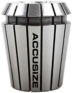 Accusize Industrial Tools 5 Pcs 5/8'' Er32 Collets by 0.0004'' in Fitted Box, 0223-0871x5