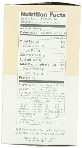 Natural Nectar Gluten Free Cracklebred, Ancient Grains (Pack of 12) - Thumbnail 5