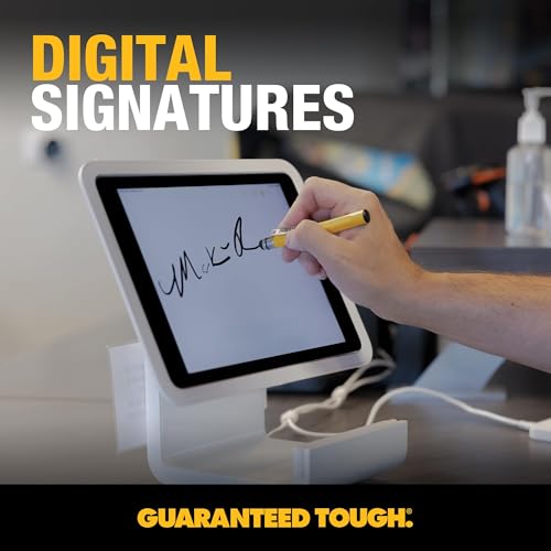 DEWALT Lápiz Stylus 3 en 1, Lápiz Stylus de Bolsillo para iPad, para Pantalla Táctil, Bolígrafo con Punta Stylus, Mini con Teclado, Compatible con iPhone