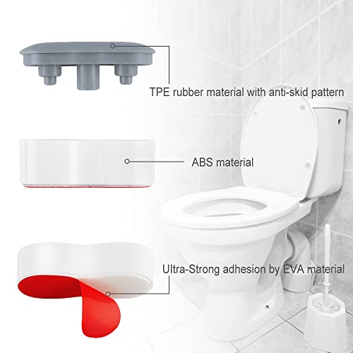 Bidet Toilet Seat Bumpers, Universal Toilet Seat Buffer,Toilet Lid