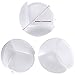 Leewin 12 Pack Transparent Table Corner Guard Baby Child Kid Safety Bumpers Protectors on Edge Furniture Desk