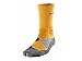 Nike Hyper Elite Cushioned Basketball Socks (Small, Tumbeled Grey/Volt)
