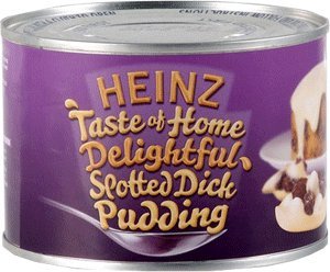 【 Dick Arentz：British Isles】1.000限定初版 Heinz Spotted Dick Pudding 10 oz - 300g - Tin | Amazon price