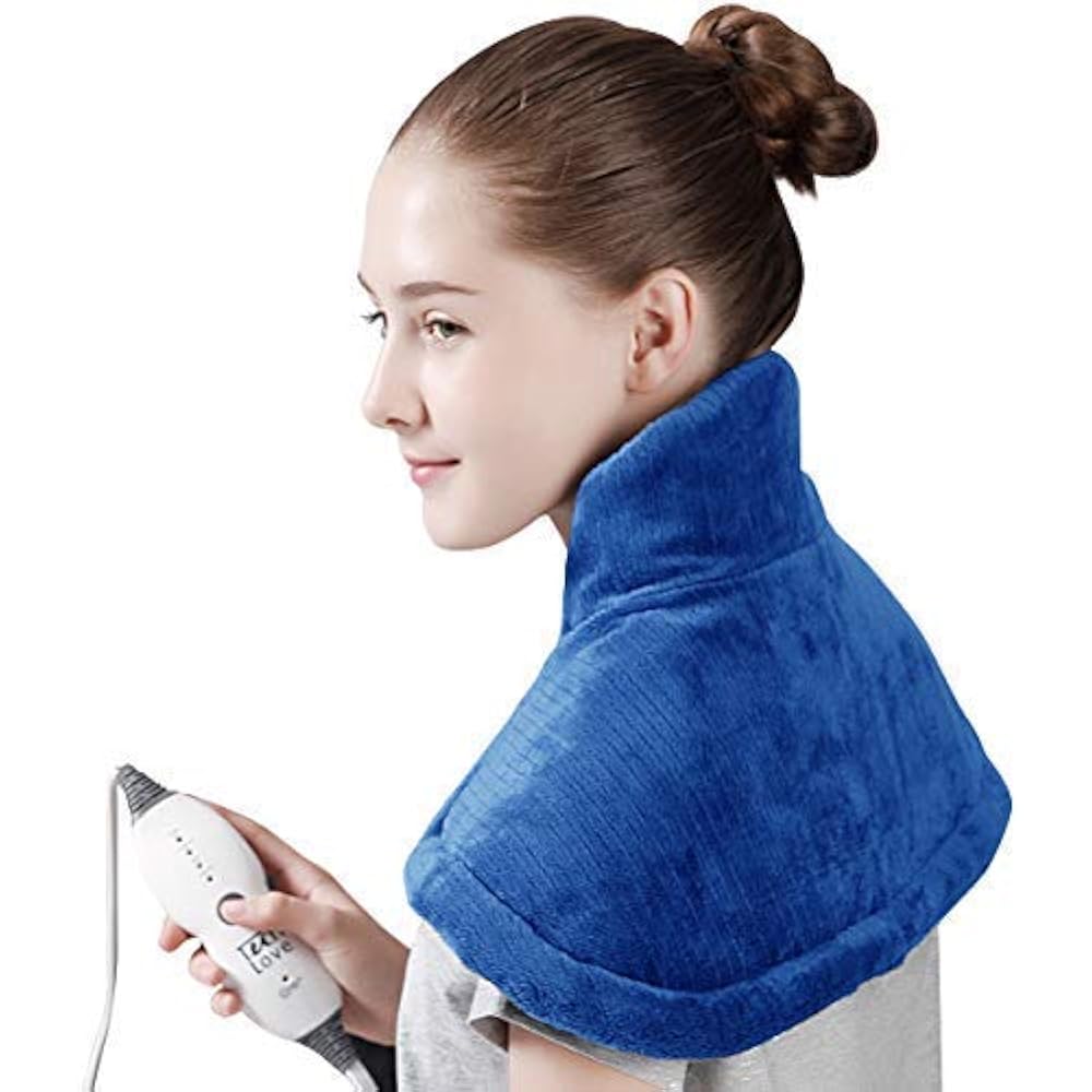 Tech Love Electric Heating Pad For Neck Shoulder And Upper Back Pain