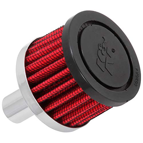 K&N Vent Air Filter/Breather: High Performance, Premium, Washable, Replacement Engine Filter: Filter Height: 1.5 In, Flange Length: 0.875 In, Shape: Breather, 62-1030
