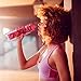 Hydracy Fruit Infuser Water Bottle - 25 Oz Sports Bottle with Full Length Infusion Rod and Insulating Sleeve Combo Set + 27 Fruit Infused Water Recipes eBook Gift - Lollipop Pink