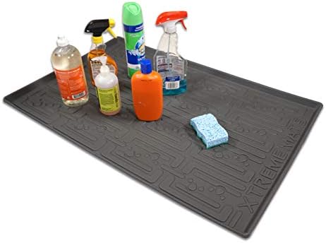Xtreme MatsUnder Sink Kitchen Cabinet Mat, 30 5/8 X 21 7/8, Grey