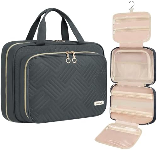 Amazon.com: Shinycome Hanging Travel Toiletry Organizers Multiple Compartments Polyester Ergonomic Makeup Bag For Business Trip Travel T : Beauty & Personal Care Amazon.com: Shinycome Hanging Travel Toiletry Organizers Multiple Compartments Polyester Ergonomic Makeup Bag For Business Trip Travel T : Beauty & Personal Care