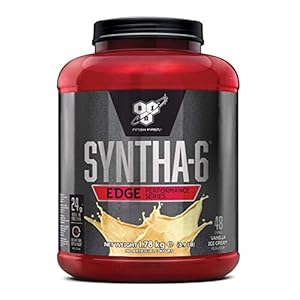 BSN-Nutrition-Protein-Powder-Syntha-6-Edge-Low-Carb-and-Sugar-Whey-Protein-Shake-with-Whey-Protein-Isolate-Micellar-Casein-Glutamine-and-Amino-Acids-Vanilla-Ice-Cream-48-Servings-178-kg BSN Nutrition Protein Powder Syntha 6 Edge Low Carb and Sugar Whey Protein Shake with Whey Protein Isolate, Micellar…