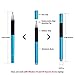 Capacitive Precision Disk Stylus Pen for iPad, iPad Air, iPad mini, Samsung Galaxy and Other Touch Screen Devices - Light Blue