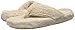 ACORN Women's Spa Thong Slipper,Taupe,Large/8-9 M US