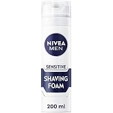 NIVEA MEN Shaving Foam For Sensitive Skin, 200 milliliters