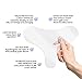 hMark Premium Silicone Anti Wrinkle Chest Pad -100% Medical Grade Decollete Pad - Eliminate and Prevent Chest Wrinkles - Clear and Reusable - Treats Scars, Lines, Stretch Marks for Smooth Skin