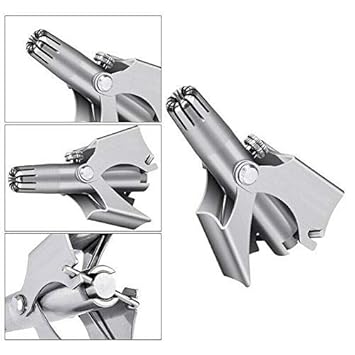 portable manual nose & ear hair trimmer