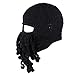 FREE FISHER Unisex Knit Octopus Yarn Tentacle Beard Beanie Kraken Hat Funny Gift (One Size, Octopus-Black)