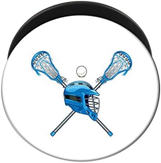 Smart Phone Expanding Stand and Grip - Cell Phone accessories (Galaxy S7, S7 Edge, iPhone SE / 6 / 6+ /6S / 7 /7+) and tablet devices (Amazon Fire, iPad / IPad Mini (Lacrosse Sport)