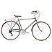 sixthreezero Ride in the Park Men’s 7-Speed City Road Bicycle, Grey, 18″ Frame/700x32c Wheelsthumb 2