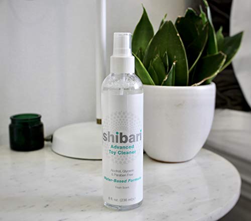 Shibari Advanced Antibacterial Toy Cleaner, 8oz Spray Bottle