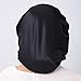 ALASKA BEAR® - Natural Silk Sleep Night Cap Head Cover Bonnet for Hair Beauty, Large Size Fits Most
