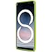 GOOSPERY Pearl Jelly for Samsung Galaxy Note 8 Case (2017) Slim Thin Rubber Case (Lime)