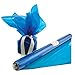 Hygloss Products Roll Cellophane Wrap for Crafts, Gifts, and Baskets 20 Inch x 12.5 Feet, Blue