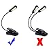 Aenllosi Travel Hard Case Compatible with Vekkia/LuminoLite LED Book Reading Light (Black)