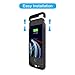 Charger Case for iPhone 5/5S/SE 4000mAh, JERSS Portable Rechargeable Battery Pack Battery Case for Apple iPhone 5/5S/SE Extended Charging Case Protective Power Bank Backup Cover