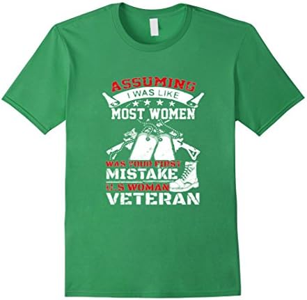 Men's Woman Veteran 2XL Grass