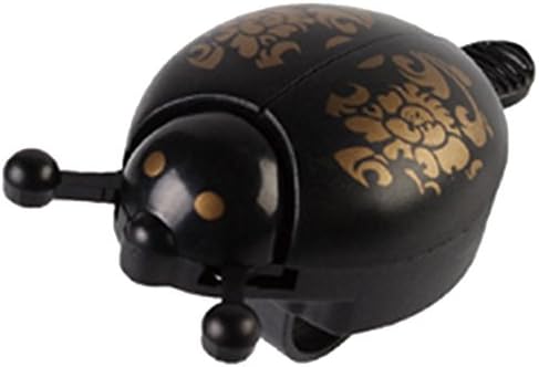 Jshuang Bicycle Beetle Bells, Children's Bells, Cartoon Bells, Animal Bells，Child Bicycle Bell (Black)