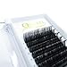 QUEWEL Eyelash Extension Supplies 0.05 D Curl 14mm Classic Individual Lash Extensions|Optinal 0.03/0.05/0.07/0.10/0.15/0.20 C/D Single 8-25mm Mix 8-14mm 15-20mm 20-25mm|(0.05 D 14mm)