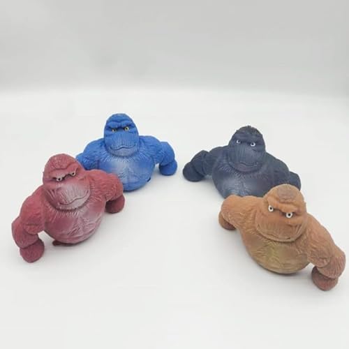 Squishy Toy Monkey, Fun Gorilla Toys for Kids and Adults, Squeeze