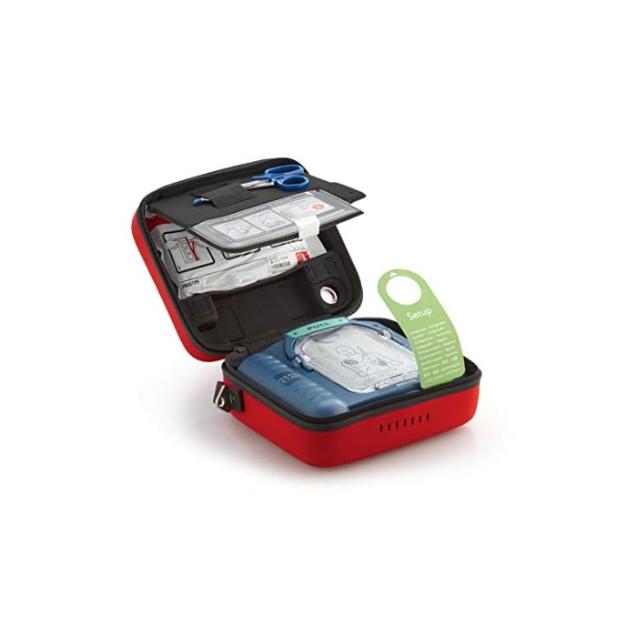 Philips HeartStart OnSite AED Defibrillator with Ready-Pack, (Model: M5066A-RO1)