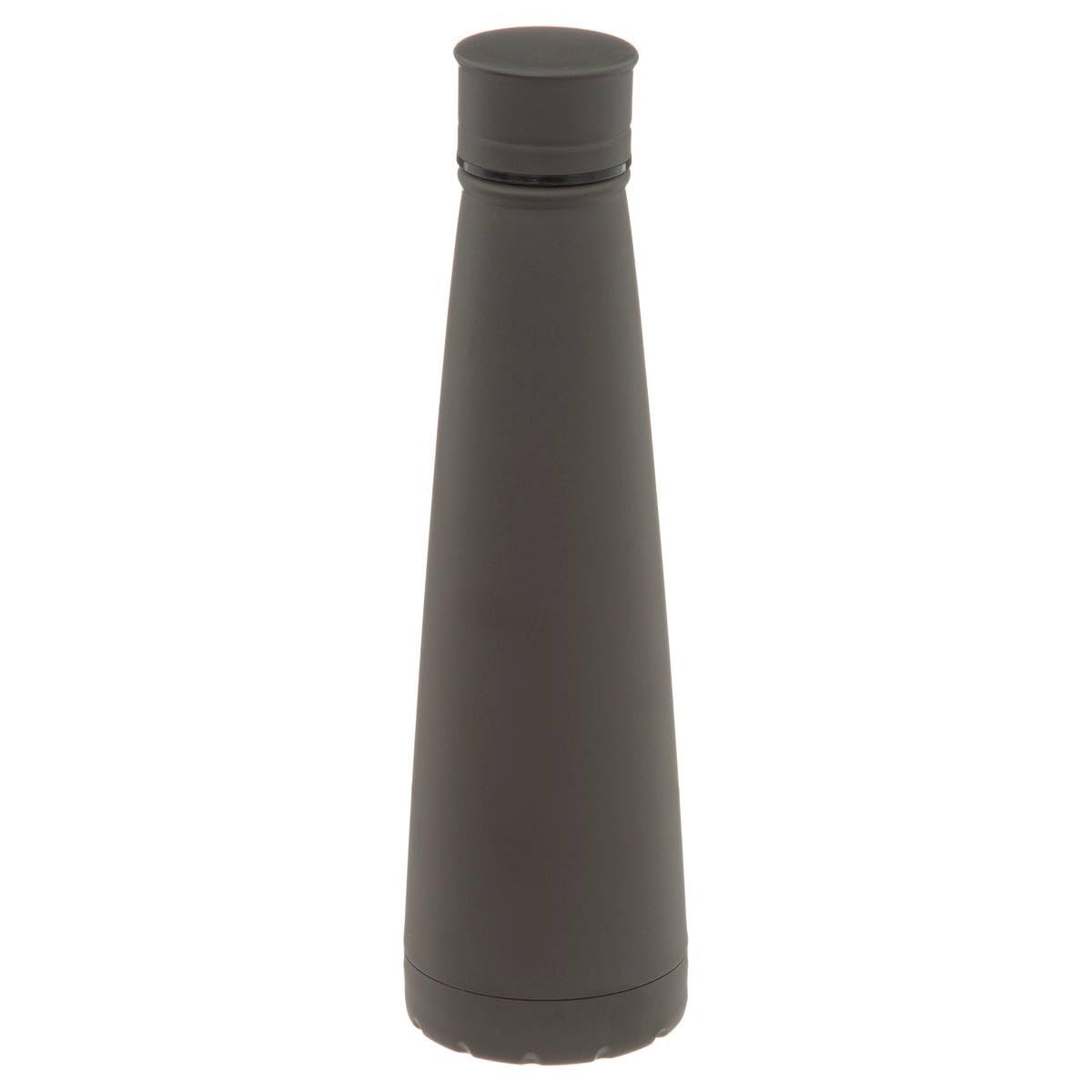Five Insulated Bottle Stainless Steel Charcoal Black 0.45 L