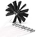 10 Feet Dryer Vent Cleaner Kit, Dryer Duct Cleaning Kit, Includes 8 Flexible Rods, Synthetic Brush Head, Flexible Lint Remover
