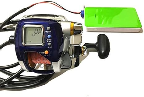 Amazon 釣り Blue Ocean Daiwa Shimano製品に対応 2芯タイプ 電動リール用電源コード 各種バッテリー対応 適合機種多数 収納袋付き 正規品 互換ケーブル 電源コード Blue Ocean 電動リールパーツ