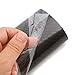 PEATOP Carbon Fiber Vinyl Wrap 5D High Gloss Bubble Free Air Release Big Texture Sheet Roll Film (60