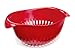 Preserve Small Colander, Made from Recycled Plastic, 1.5 Quart Capacity, Red