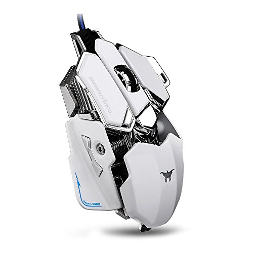 Programmable Gaming Mouse RGB 10 Buttons Ergonomic PRO Magic LED Light USB Wired Gamer Optical Mice 4800 DPI for Overwatch cs go