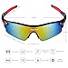 Polarized Sports Sunglasses, MiluoTech Sunglasses for Men Women Cycling Riding Running Baseball