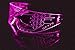 Neon Nightlife LED Light Up Glasses, Pink | Cyberpunk Goggles, Rezz Visor Robocop Futuristic Electronic Lights