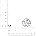 Buyless Fashion Girls Butterfly Birthstone Stud Earrings Cubic Zirconia Jewelry - E124BBMAR