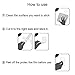 Washable Adhesive Tape，Traceless Nano Adhesive Tape Removable and Reusable Clear Double Sided Anti Slip Tape，Transparent Sticky Gel Griptape for Glass Metal Kitchen Cabinets Wall (1M/3.28FT)