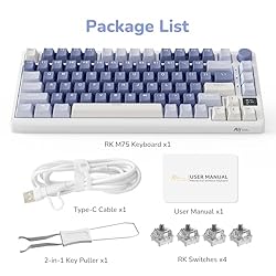 RK ROYAL KLUDGE M75 Mechanical Keyboard