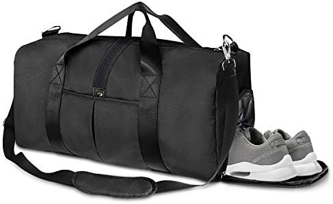 41L Sports Gym Bag with Shoes Compartment and Wet Pocket, 21" Travel Duffle Bag for Men and Women 1 41L Sports Gym Bag with Shoes Compartment and Wet Pocket, 21" Travel Duffle Bag for Men and Women