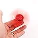 Uharbour ElitePro Prime Anti Stress Hand Toy Fidget Tri-Spinner, Apple Red, Mute Bearing, Perfect Christmas Gift for Kids.