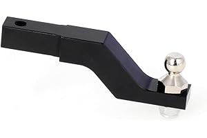 LCX 1/10th RC Crawler Car Aluminum Trailer Bumper Hitch for TRX4 TRX6 Axial SCX10 II SCX10 III SCX10 PRO Gen7 Gen8 Gen9 D90, Upgrades Parts Accessories