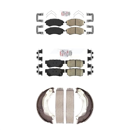 Transit Auto Front Rear Ceramic Disc Brake Pads Kit