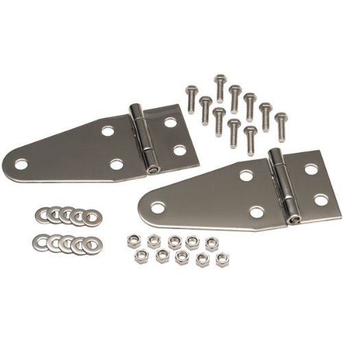 Kentrol Hood Hinge (Pair) 1955-1995 Jeep CJ5, CJ7, CJ8 Scrambler, Wrangler YJ Part 30402