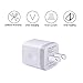 Wall Charger, HUHUTA 3 Pack Universal Travel Portable USB Charger Adapter iPhone Charger Plug for iPad, Samsung Galaxy S8, S8 Plus, S7 S6 edge, LG G6 G5, Motorola Moto, Nokia, HTC, Sony, PS4