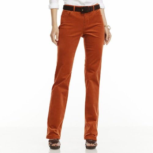 orange corduroy pants womens